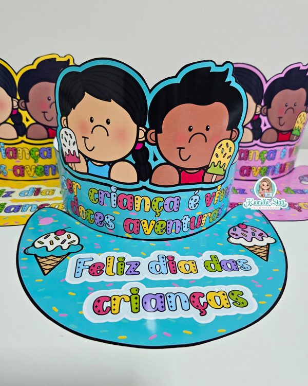 Lembrancinhas dia das crianças sorvete - Imagem 9