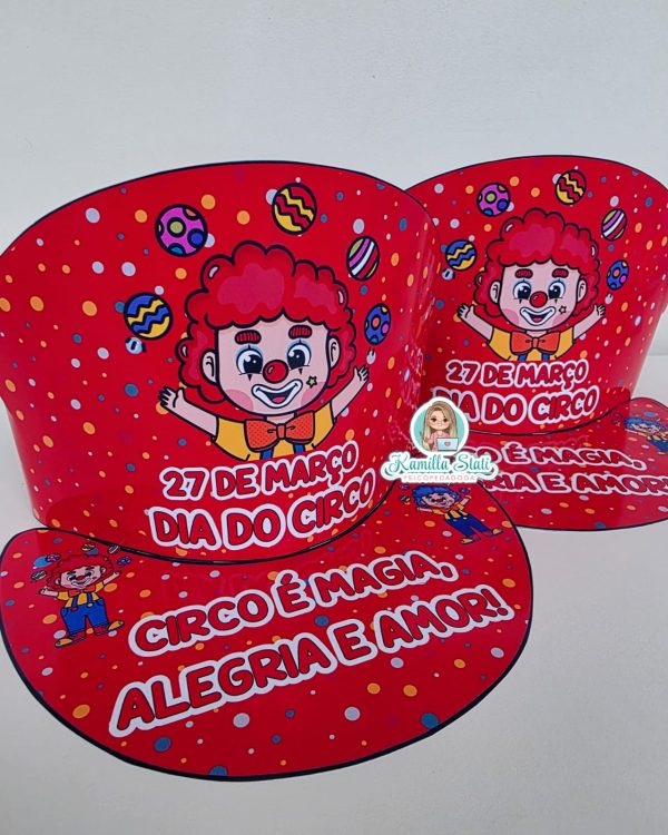 Lembrancinhas palhaço: dia do circo - Imagem 6
