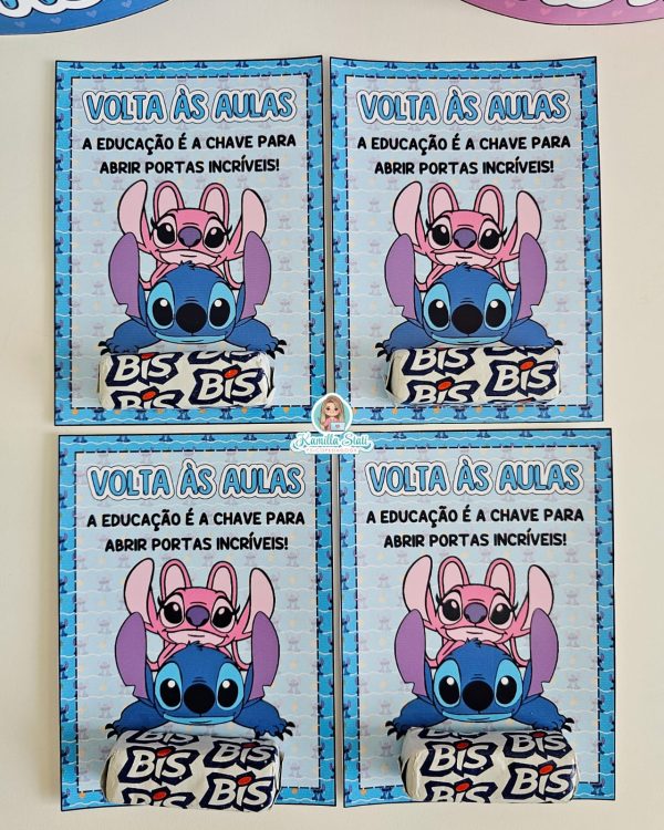 Lembrancinhas volta às aulas: Stitch - Imagem 3
