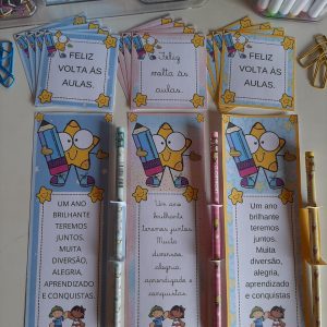 Lembrancinhas volta ás aulas
