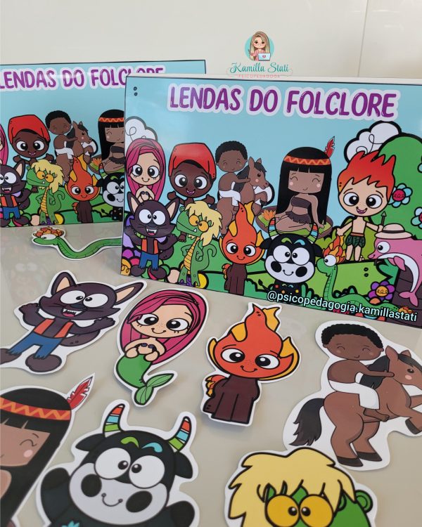 Livro 3D lendas do folclore - Imagem 4