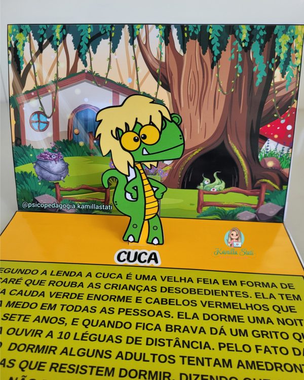 Livro 3D lendas do folclore - Imagem 6