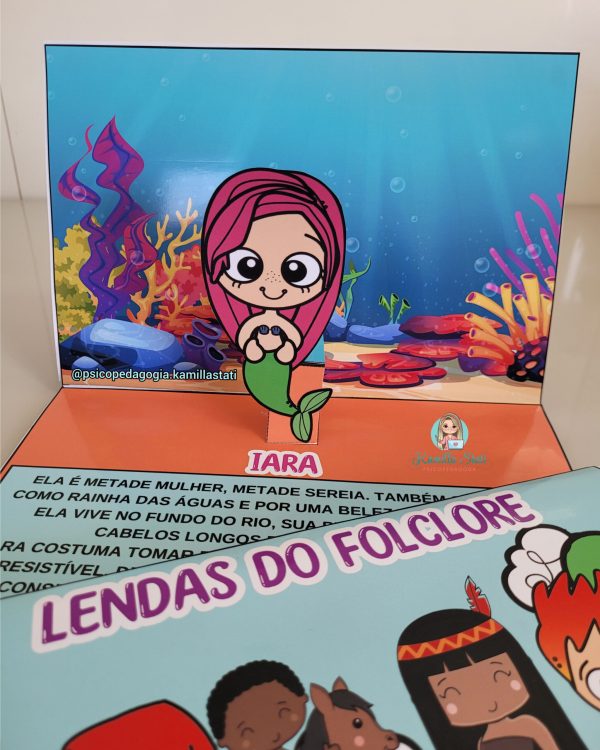 Livro 3D lendas do folclore - Imagem 7
