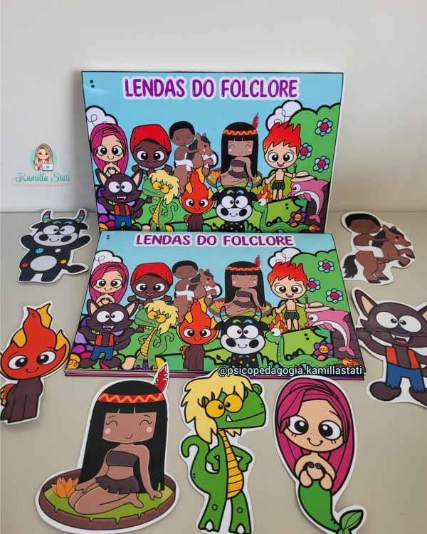 Livro 3D lendas do folclore - Imagem 8