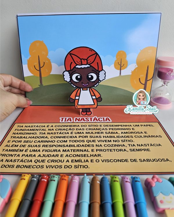 Livro 3D sítio do pica-pau amarelo - Imagem 8