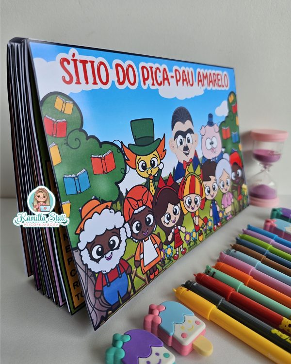 Livro 3D sítio do pica-pau amarelo - Imagem 9