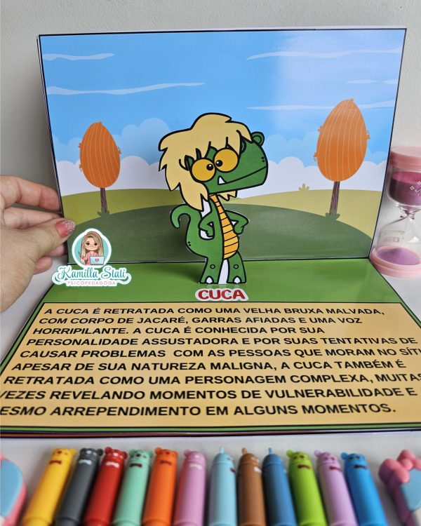 Livro 3D sítio do pica-pau amarelo - Imagem 7
