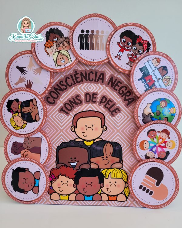 Luva consciência negra: tons de pele