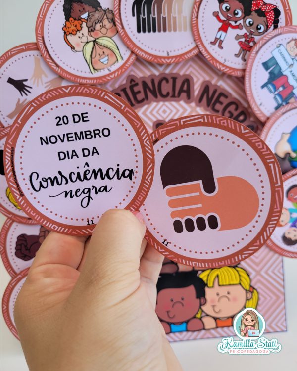 Luva consciência negra: tons de pele - Imagem 2