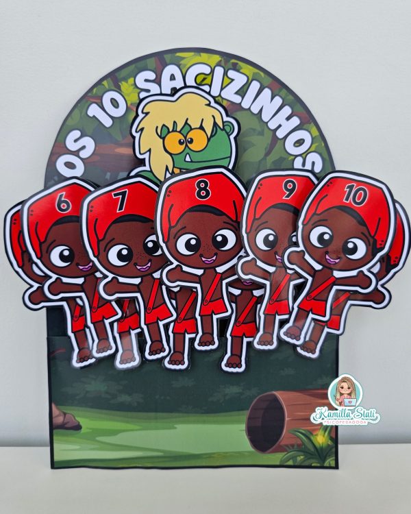 Luva os 10 sacizinhos