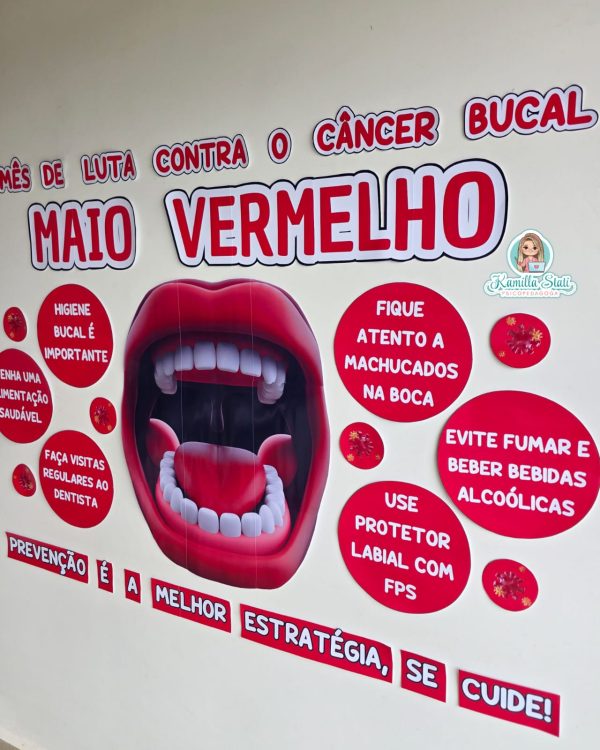 Maio vermelho câncer de boca - Imagem 3