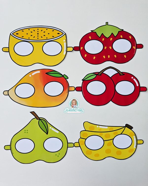 Máscaras das frutas - Imagem 2
