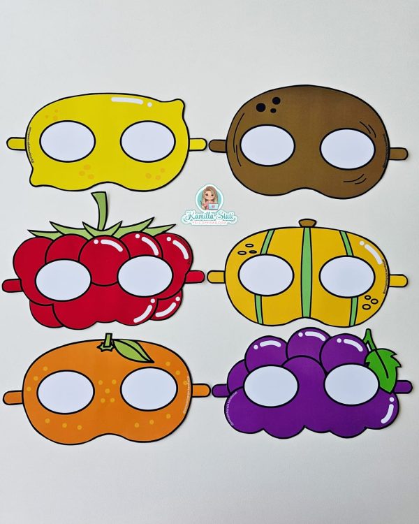 Máscaras das frutas - Imagem 3