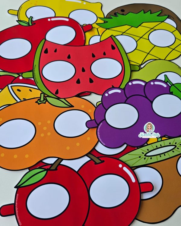 Máscaras das frutas - Imagem 4