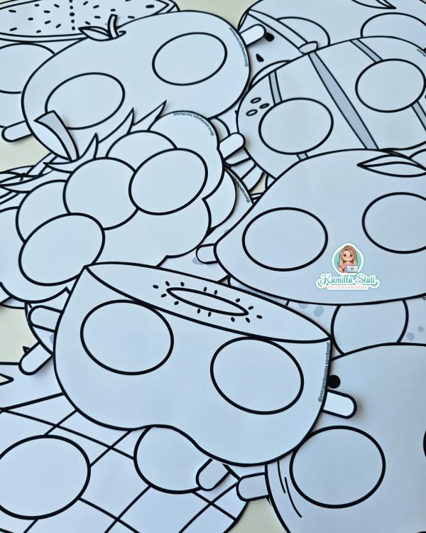 Máscaras das frutas - Imagem 7