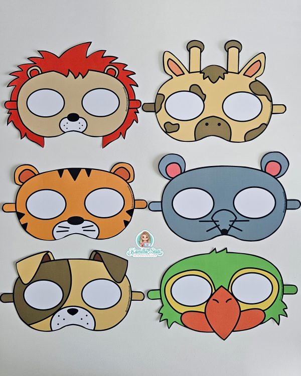 Máscaras do animais