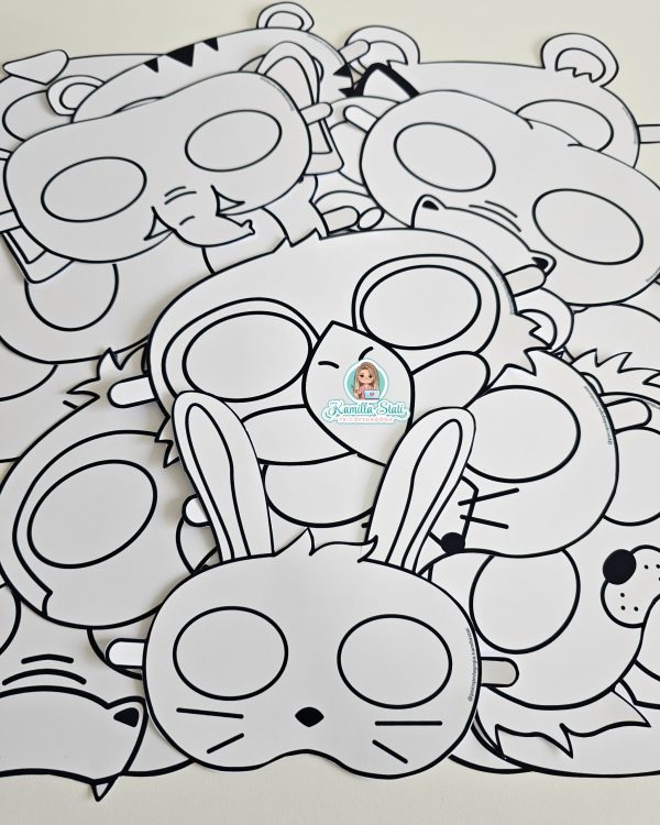 Máscaras do animais - Imagem 6