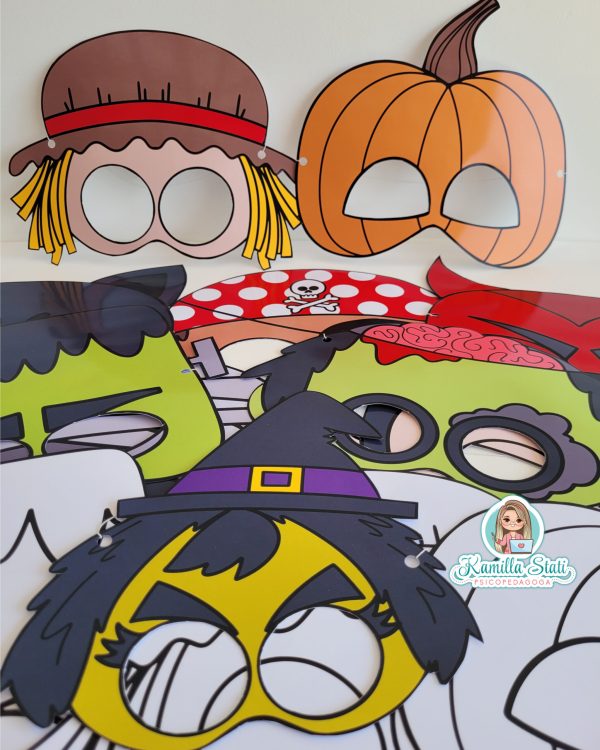 Máscaras halloween - Imagem 2