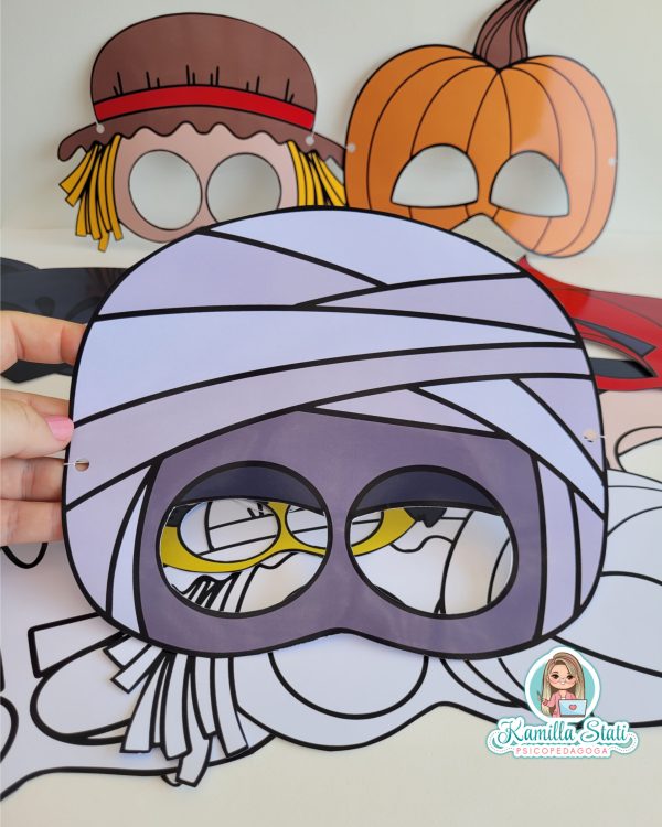Máscaras halloween - Imagem 6
