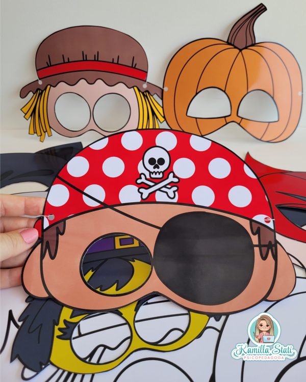 Máscaras halloween - Imagem 7
