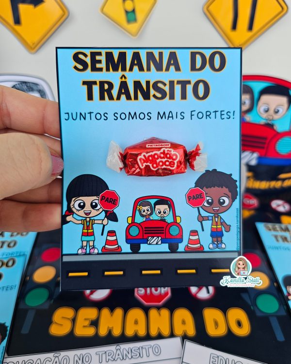 Mini kit semana do trânsito - Imagem 2