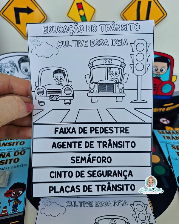 Mini kit semana do trânsito - Imagem 5