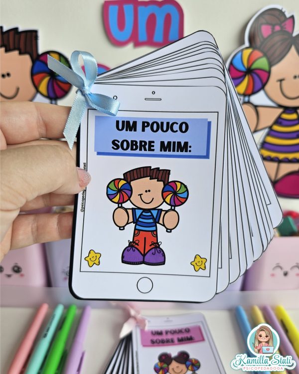 Mini livrinho interativo: um pouco sobre mim - Imagem 2