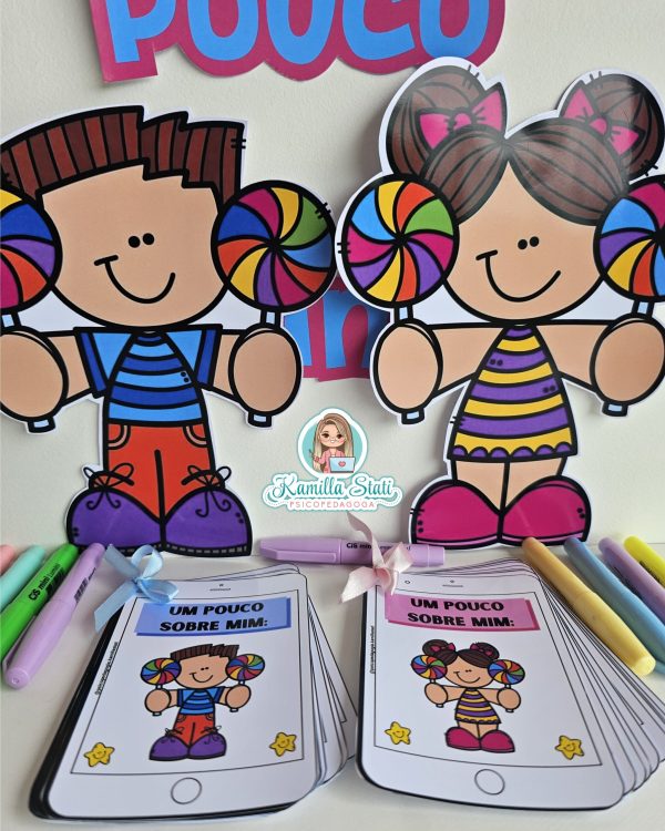 Mini livrinho interativo: um pouco sobre mim - Imagem 3