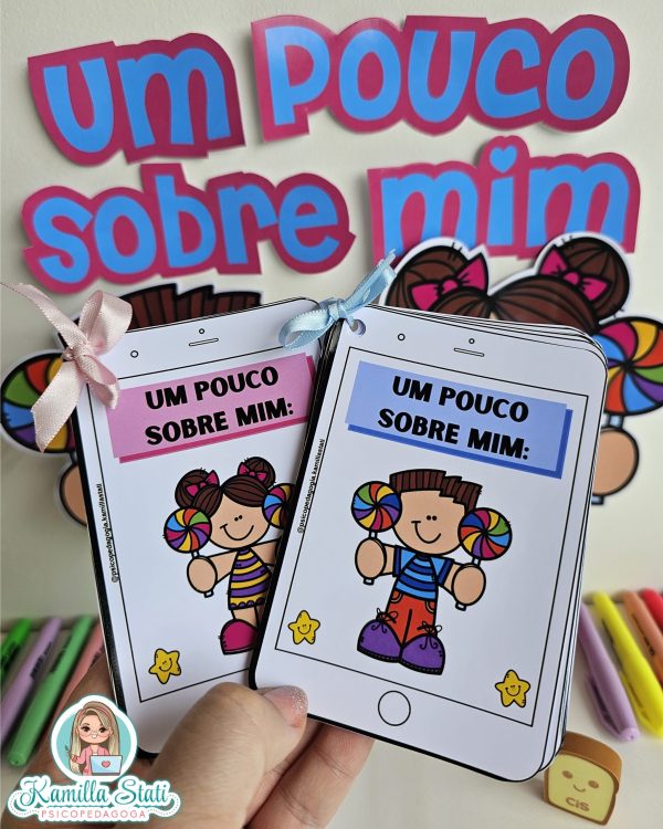Mini livrinho interativo: um pouco sobre mim