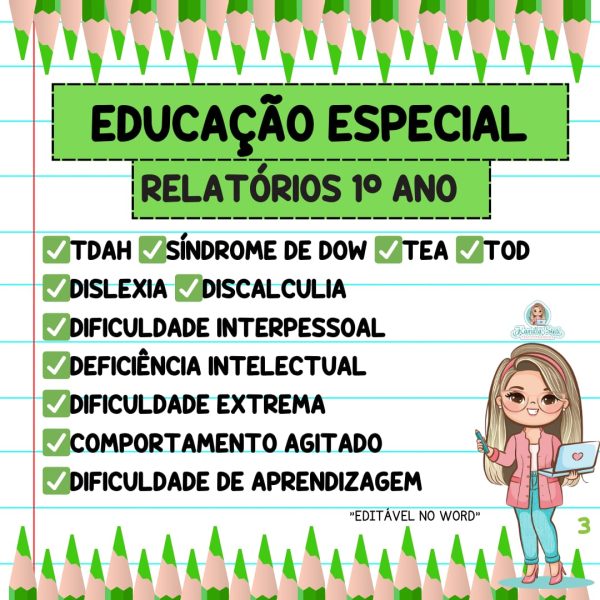 Modelos de relatórios 1°ano - Imagem 3