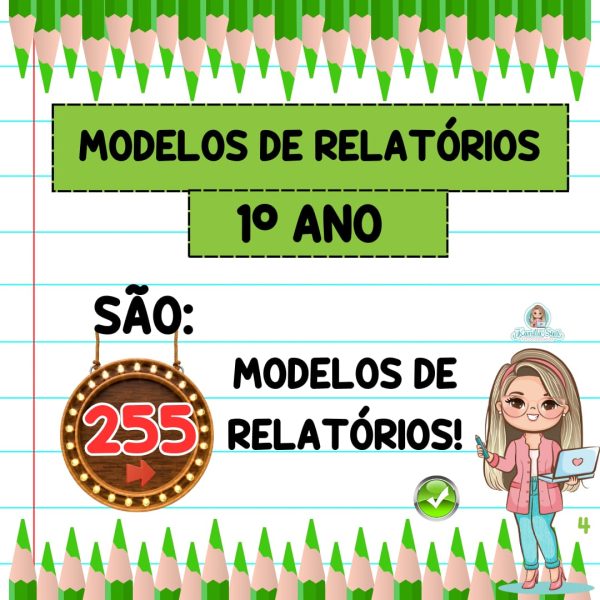 Modelos de relatórios 1°ano - Imagem 4