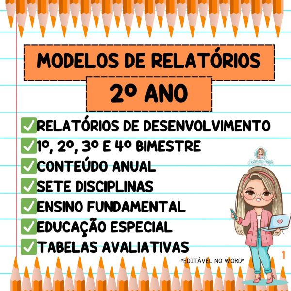 Modelos de relatórios 2º ano