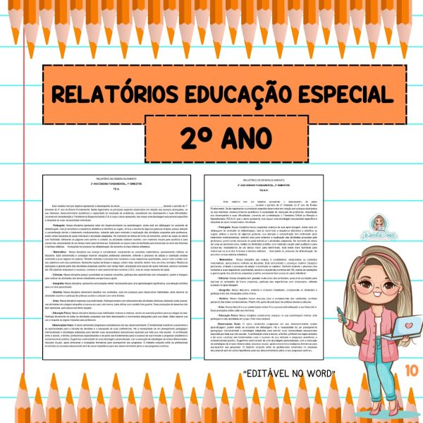 Modelos de relatórios 2º ano - Imagem 10