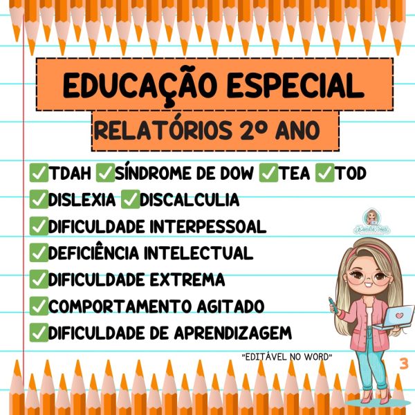 Modelos de relatórios 2º ano - Imagem 3