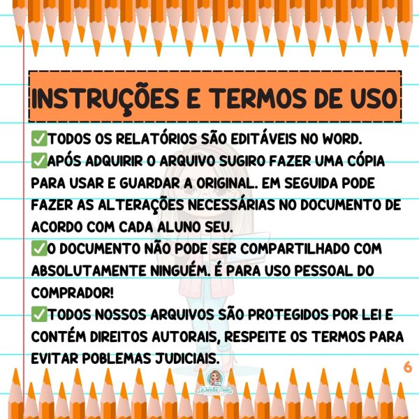 Modelos de relatórios 2º ano - Imagem 6