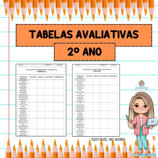 Modelos de relatórios 2º ano - Imagem 9