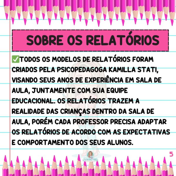Modelos de relatórios 4ºano - Imagem 2