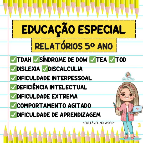 Modelos de relatórios 5º ano - Imagem 3