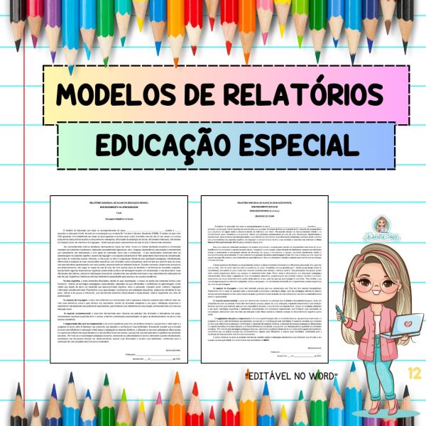 Modelos de relatórios educação infantil - Imagem 11