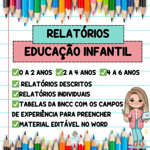 Modelos de relatórios educação infantil - Imagem 2