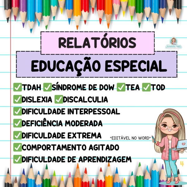 Modelos de relatórios educação infantil - Imagem 4