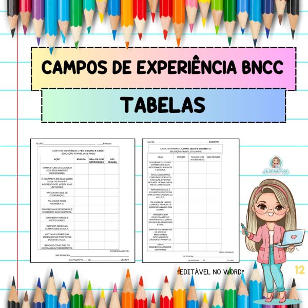 Modelos de relatórios educação infantil - Imagem 17
