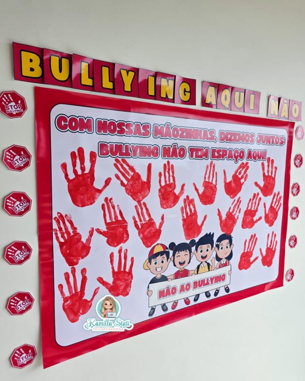 ️Mural das mãozinhas bullying - Imagem 2