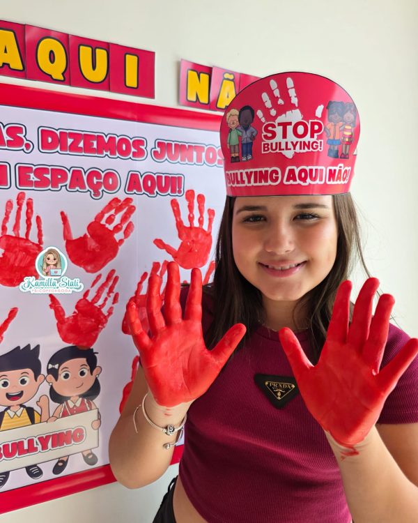 ️Mural das mãozinhas bullying - Imagem 4