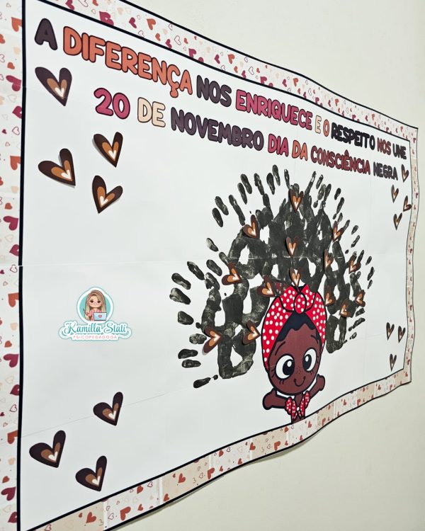 Mural das mãozinhas: consciência negra - Imagem 2