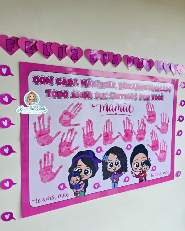 Mural das mãozinhas Maio Laranja - Imagem 8