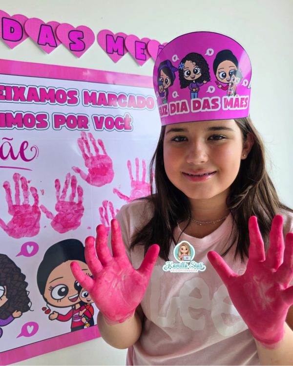 Mural das mãozinhas Maio Laranja - Imagem 10