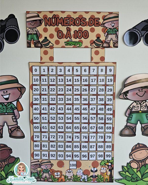 Números de parede do 0 ao 100 - Imagem 3