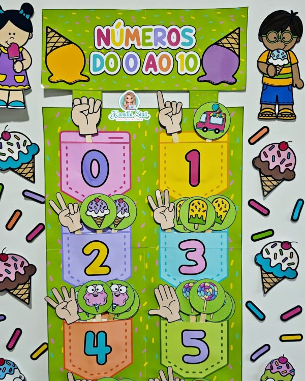 Números interativos do 0 ao 10