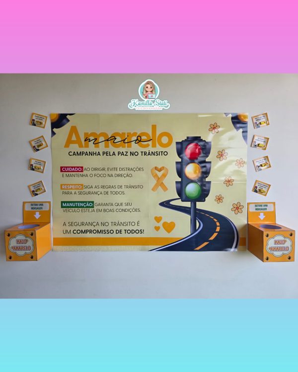 Painel Maio Amarelo